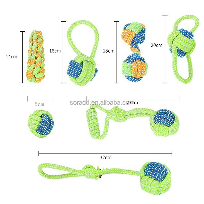 Dog Rope Toy Manufacturer - OEM Knotted Woven Eco-Friendly Cotton