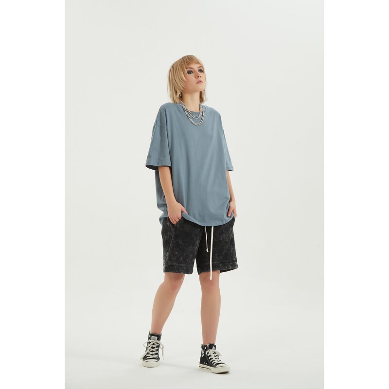 Men's Sweatpants Factory - OEM Custom Heavyweight Terry Pants Solid Color Drawstring Loose