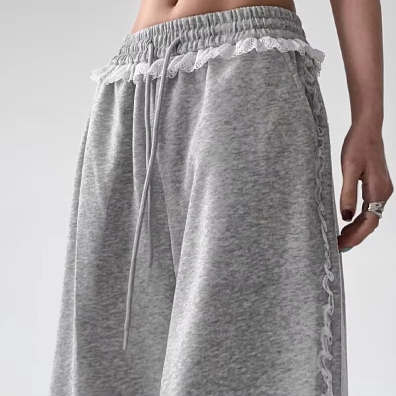 Unisex Pants Factory - OEM American Retro Camouflage Printed Loose Fit Baggy