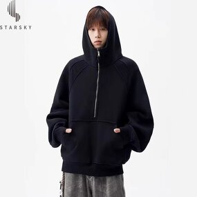 Men's Hoodies Supplier - OEM New Design 520G Heavy Weigh Solid Custom Logo