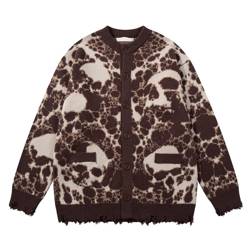 Men's Pullover Sweater Manufacturer - OEM Winter Men's Fashion Retro Tie Dye Gradient