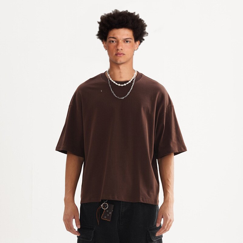 Men's T-Shirt Factory - OEM Men's 2025 Fengde Velvet Long Sleeved Blank