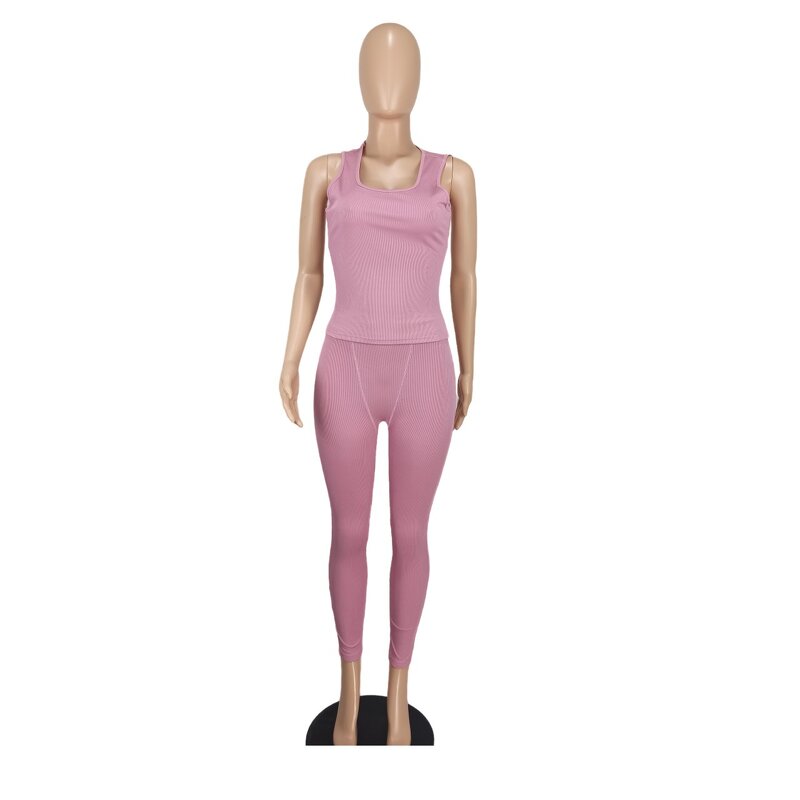 Women's Two Piece Set Supplier - OEM Women Summer Cute Sport Street Tight Top Shorts