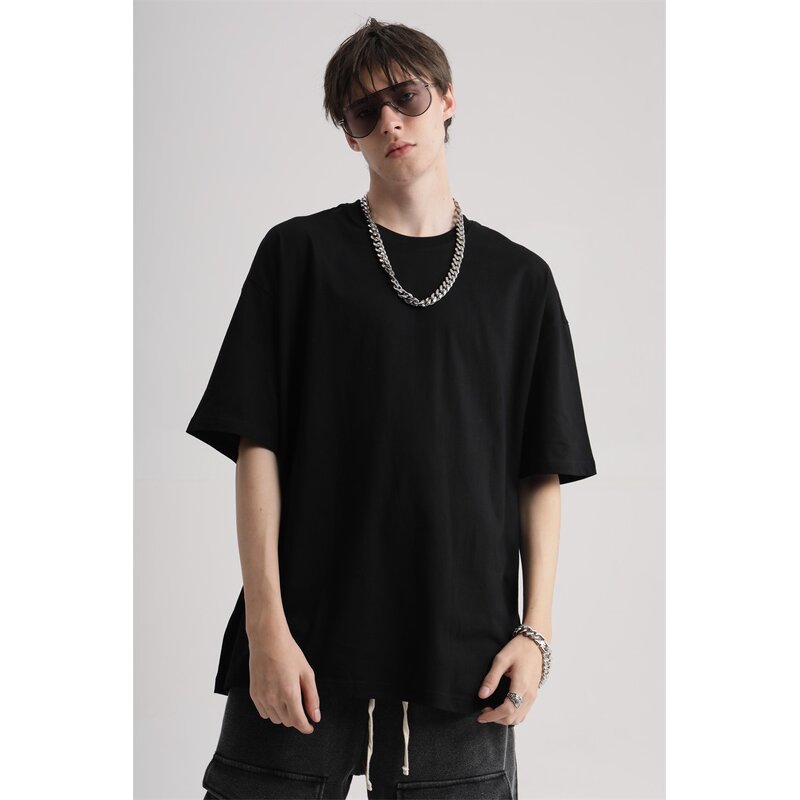 Men's Sweatpants Factory - OEM Custom Heavyweight Terry Pants Solid Color Drawstring Loose