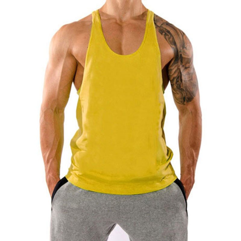 Men's Gym Vest Supplier - OEM Summer Fashion Blank Men's Quick Drying Tank Top