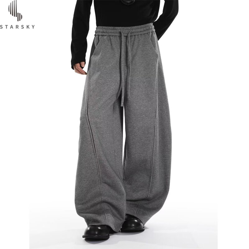 Men's Sweatpants Factory - OEM New Simple Side Striped Heavyweight Loose Sports