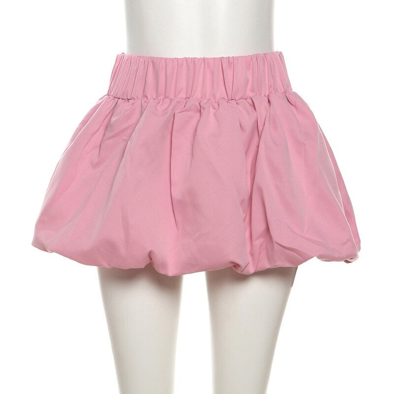 Women's Leather Skirts Supplier - OEM Sexy New Arrivals PU Leather Pleated High Waisted