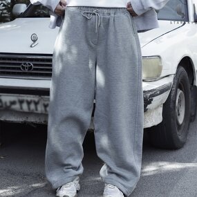 Men's Sweatpants Manufacturer - OEM Men's Hip-hop Colored Star Patched Embroidered Baggy