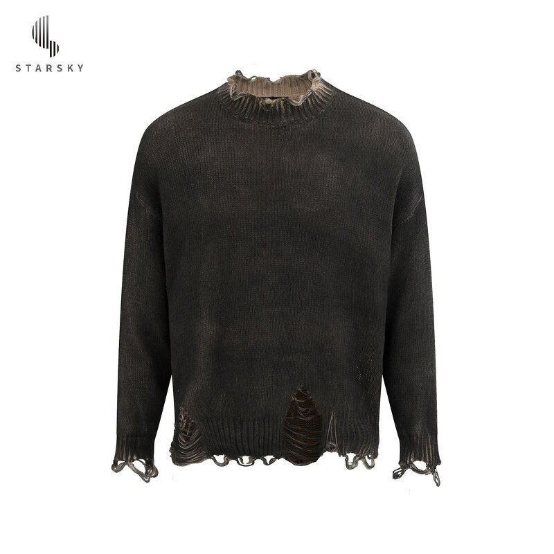 Men's Pullover Sweater Manufacturer - OEM Half Zipper Knit Autumn Men's Korean Version