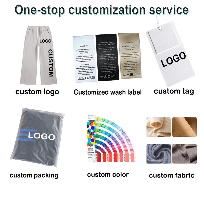 Women's Jeans Supplier - OEM American High Street Embroidery Wide Leg Retro Loose