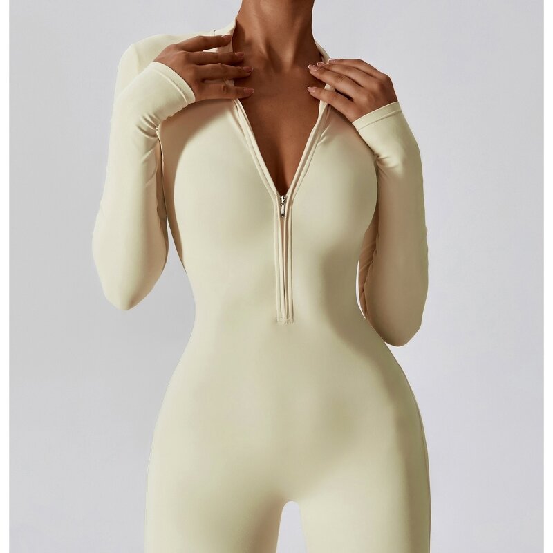 Women's Yoga Jumpsuits Supplier - OEM Sports Quick Drying Tight Fitting Hip Raising Tummy