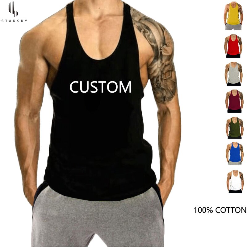 Men's Gym Vest Supplier - OEM Summer Fashion Blank Men's Quick Drying Tank Top