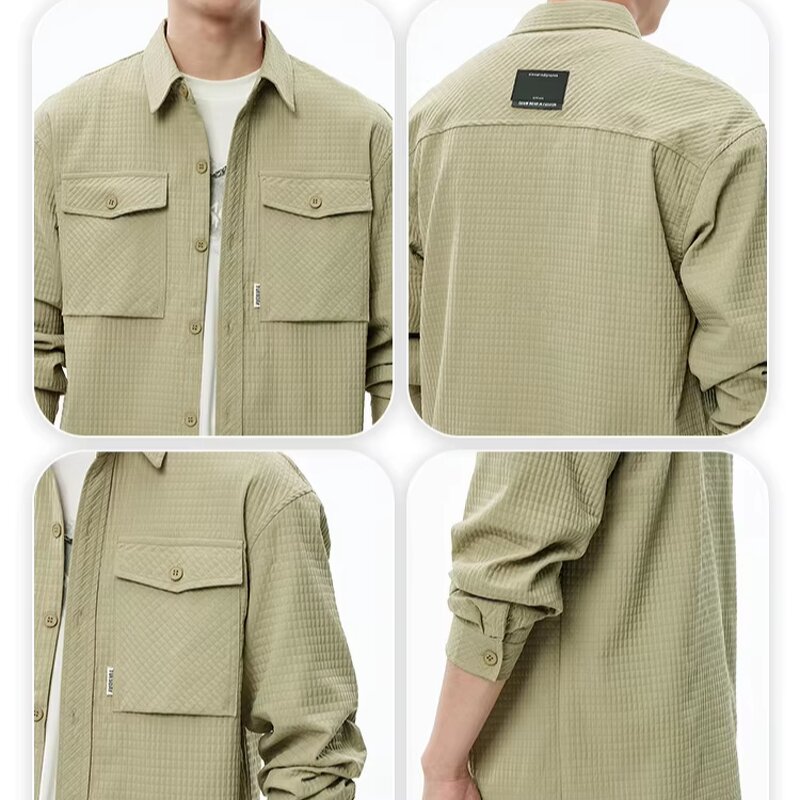 Men's Jacket Factory - OEM High Quality Spring Autumn Casual Waterproof Lightweight