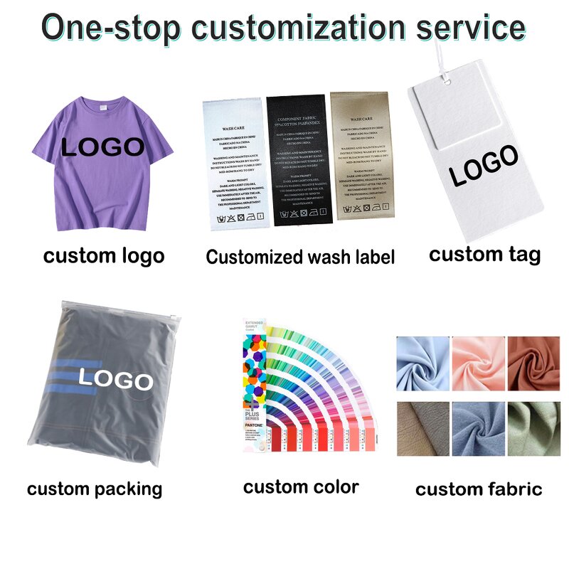 Men's T-Shirts Factory - OEM Boxy Fit Double Two-piece 280G Pure Cotton