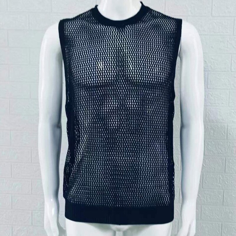 Men's Gym Tank Top Supplier - OEM Men's Quick-Drying Sports 260G Cool Sense Cotton