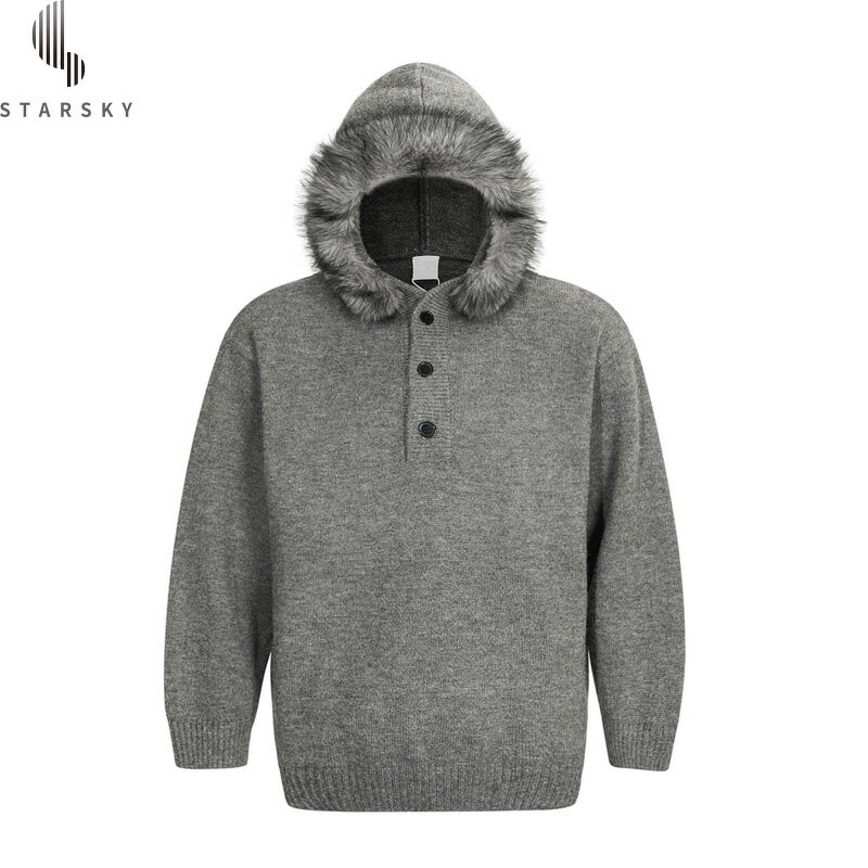 Unisex Sweater Factory - OEM Men's Women's Retro Neck Loose Autumn Winter