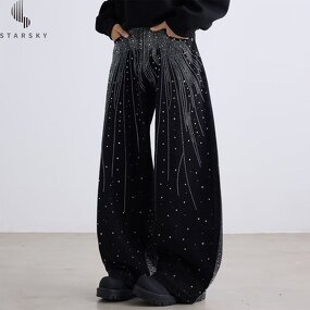 Men's Jeans Factory - OEM New Retro Design Camouflage Loose Straight Wide Leg