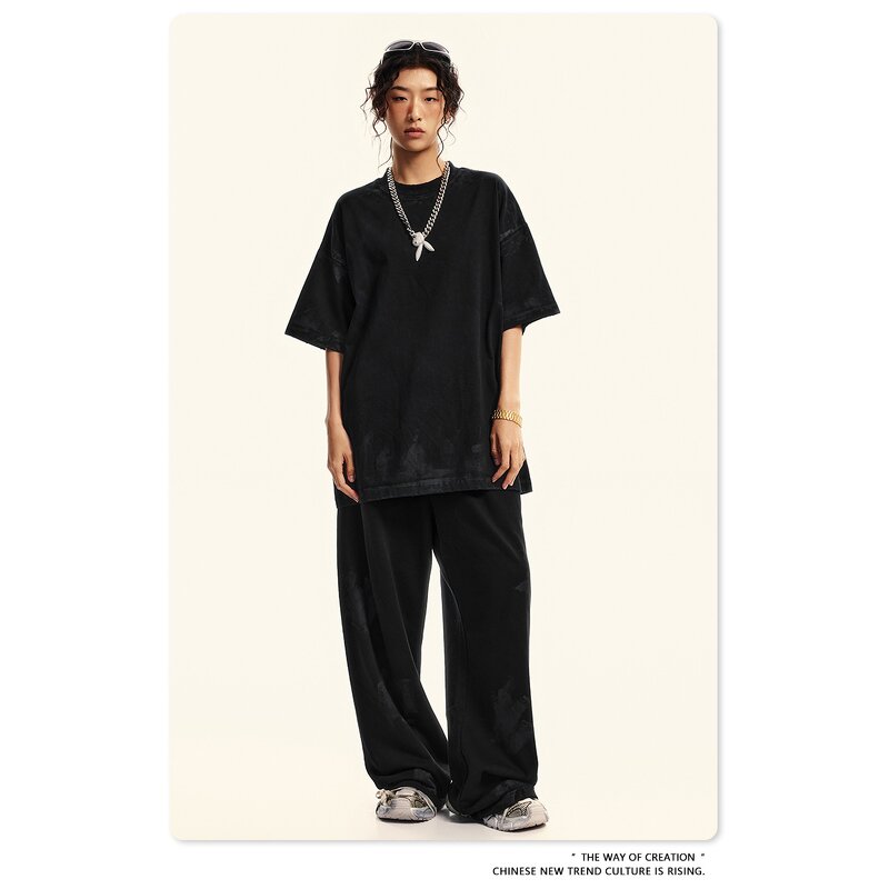 Men's Tank Top Supplier - OEM Custom Logo Cotton Vintage Street Style Casual Sport