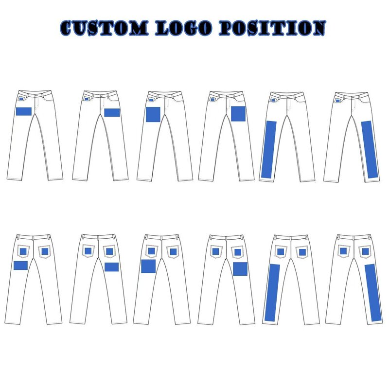 Men's Jean Shorts Manufacturer - OEM Men High Street Straight-Leg Loose Fit