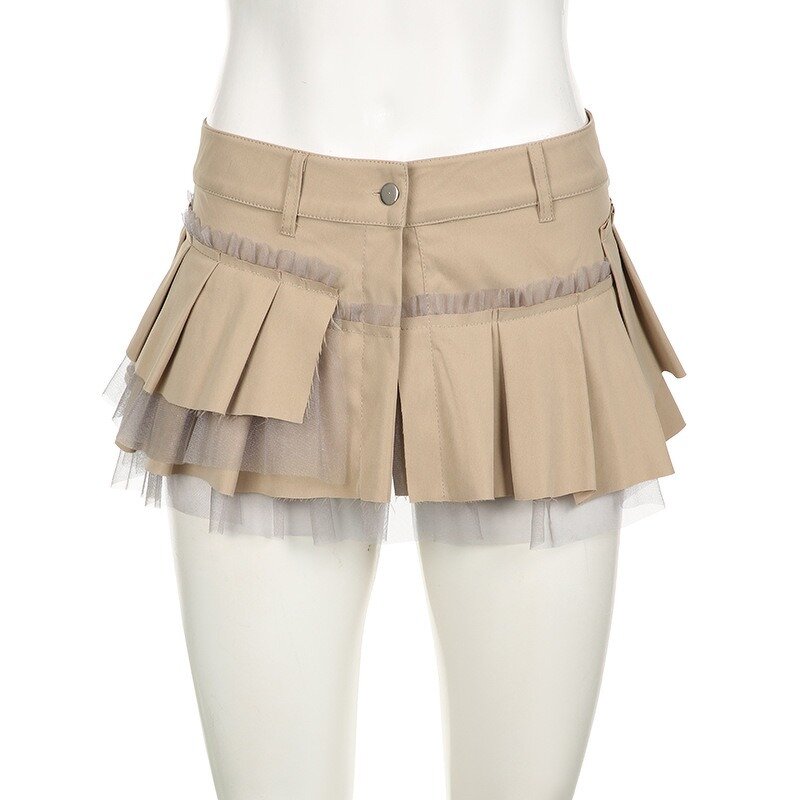 Women's Skirt Manufacturer - OEM Elegant Women's New Solid Color Peplum Bubble Puffy