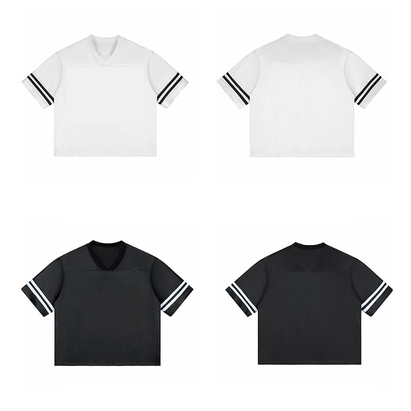 Men's T-Shirt Supplier - OEM Men's High Quality Retro 240G Pure Cotton Boxy