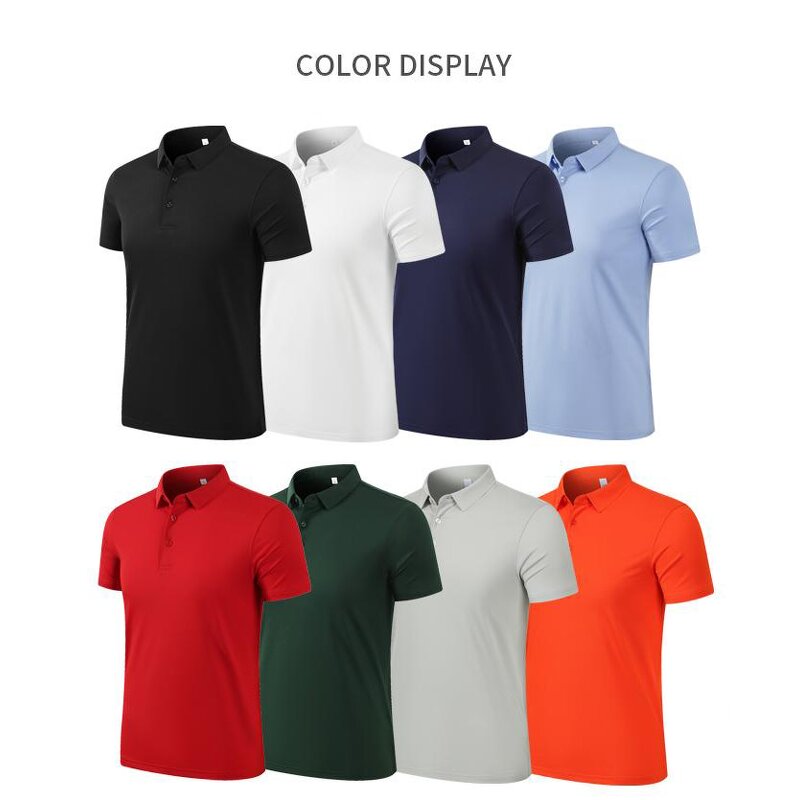 Men's Polo Shirts Supplier - OEM Custom logo Elegant Luxury Designer Plus Size