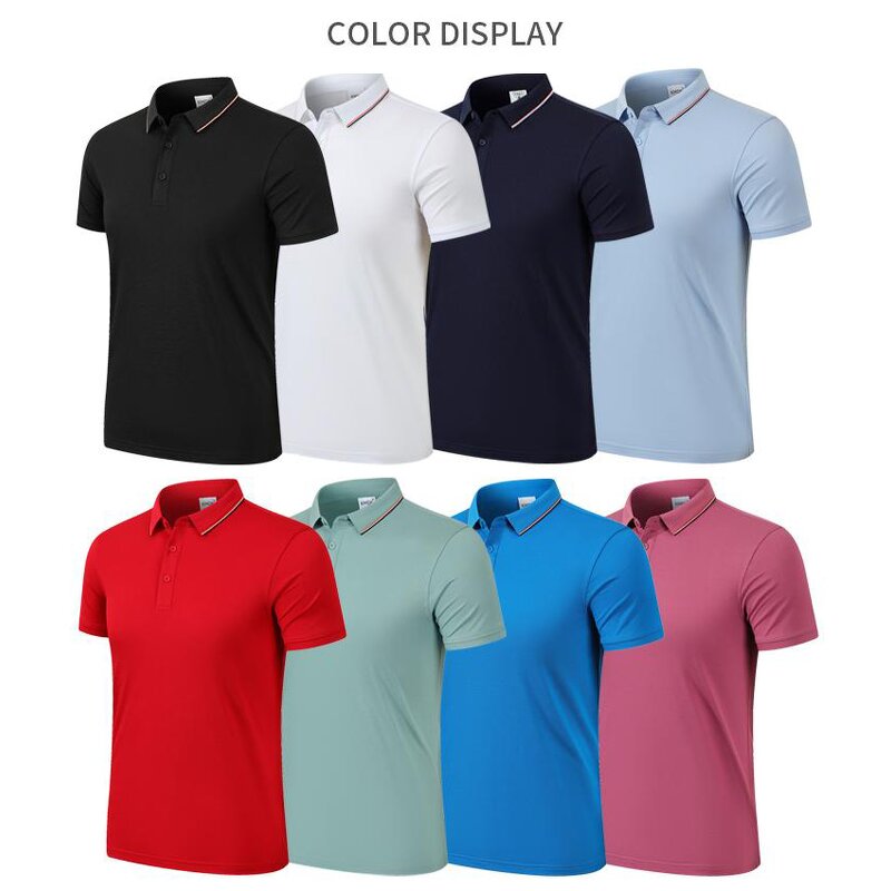 Men's Polo Shirt Factory - OEM Wholesale Luxury Knitted Stretchable Plus Size