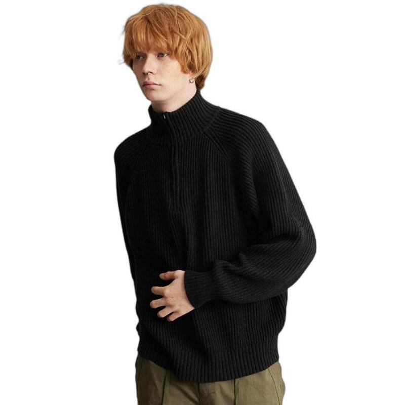 Men's Sweater Factory - OEM Cut Edge Vintage Ripped Punk Hip-hop Loose