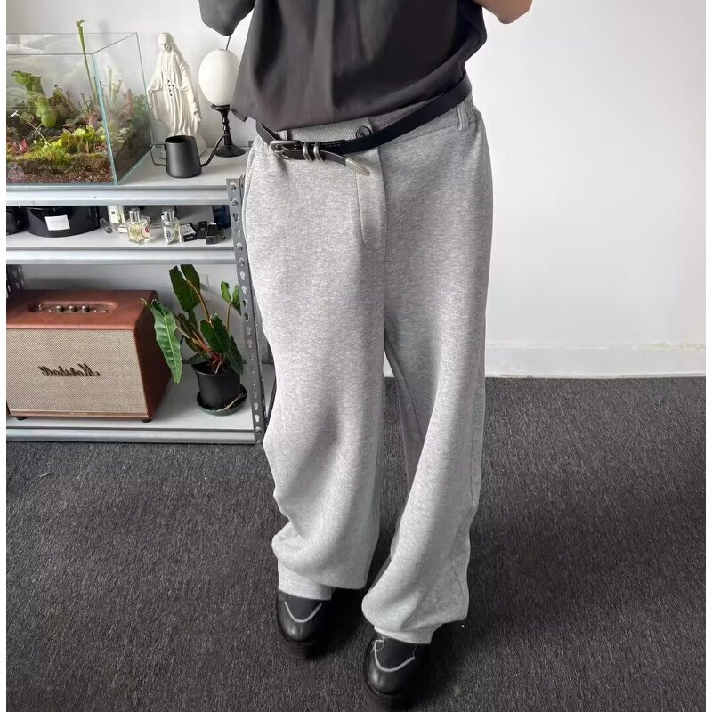 Men's Joggers Manufacturer - OEM Custom Logo High Waist Drawstring Casual Loose
