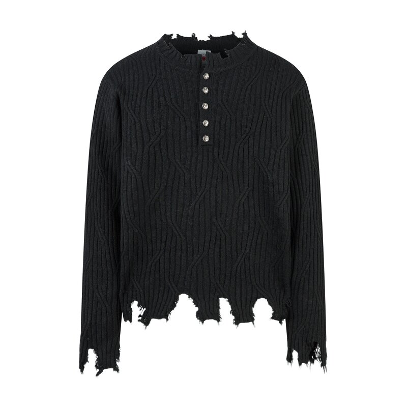 Men's Cardigan Supplier - OEM Men's New Retro Old Money Style Acrylic Winter Coat