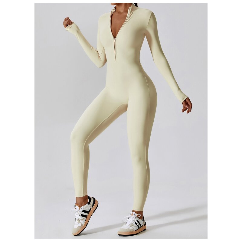 Women's Yoga Jumpsuits Supplier - OEM Sports Quick Drying Tight Fitting Hip Raising Tummy