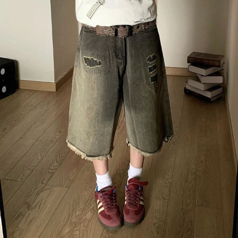 Men's Jeans Shorts Manufacturer - OEM Wholesale Retro Denim Summer New Arrival