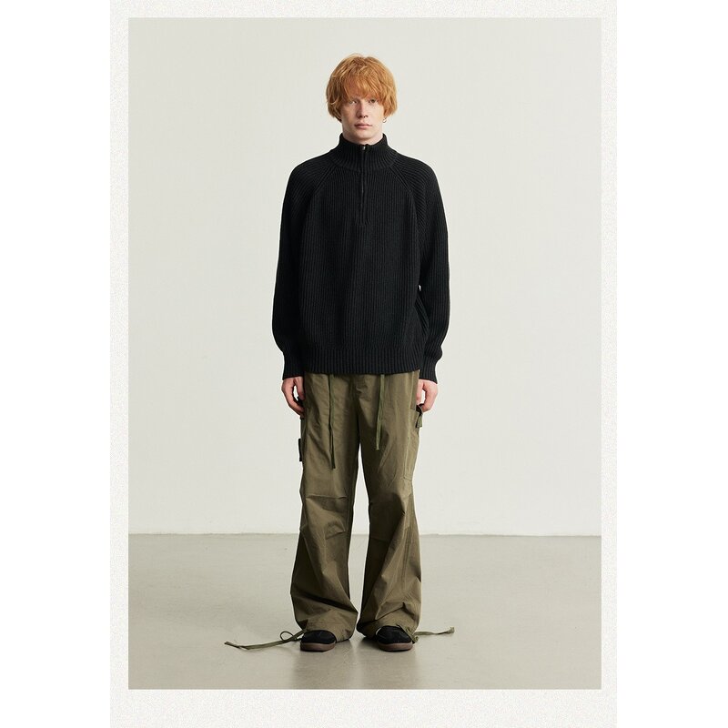 Men's Sweater Factory - OEM Cut Edge Vintage Ripped Punk Hip-hop Loose