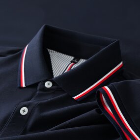 Men's Polo Shirts Manufacturer - OEM New 380G Heavy Terry Fabric Full Sleeves