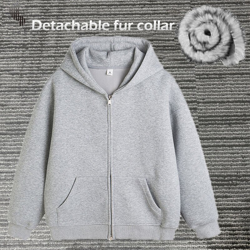 Unisex Hoodies Factory - OEM Wholesale Manufacturers American Retro Hooded Solid