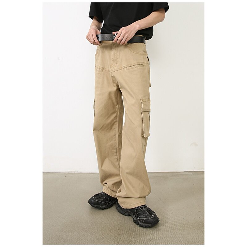 Men's T-Shirt Manufacturer - OEM Men's Vintage Acid Wash Streetwear Cotton 300gsm