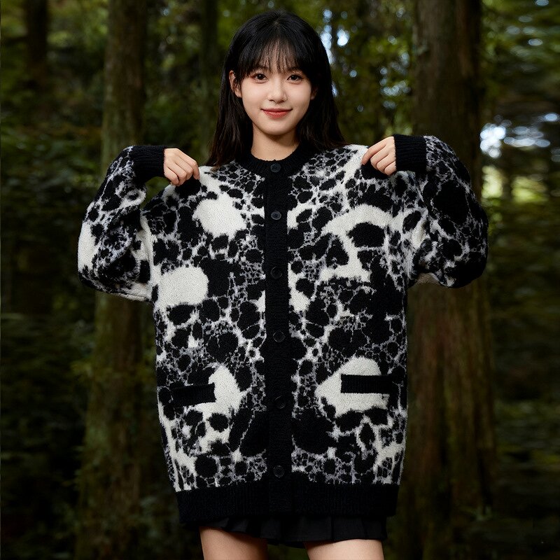 Men's Pullover Sweater Manufacturer - OEM Winter Men's Fashion Retro Tie Dye Gradient