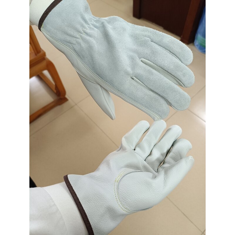 Leather Work Gloves Manufacturer - OEM Bulk Custom Logo Cowhide