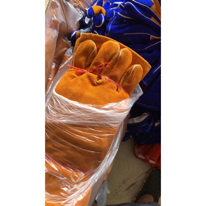 Welders Gloves Manufacturer - OEM Manufacturer Cowhide Cow Split