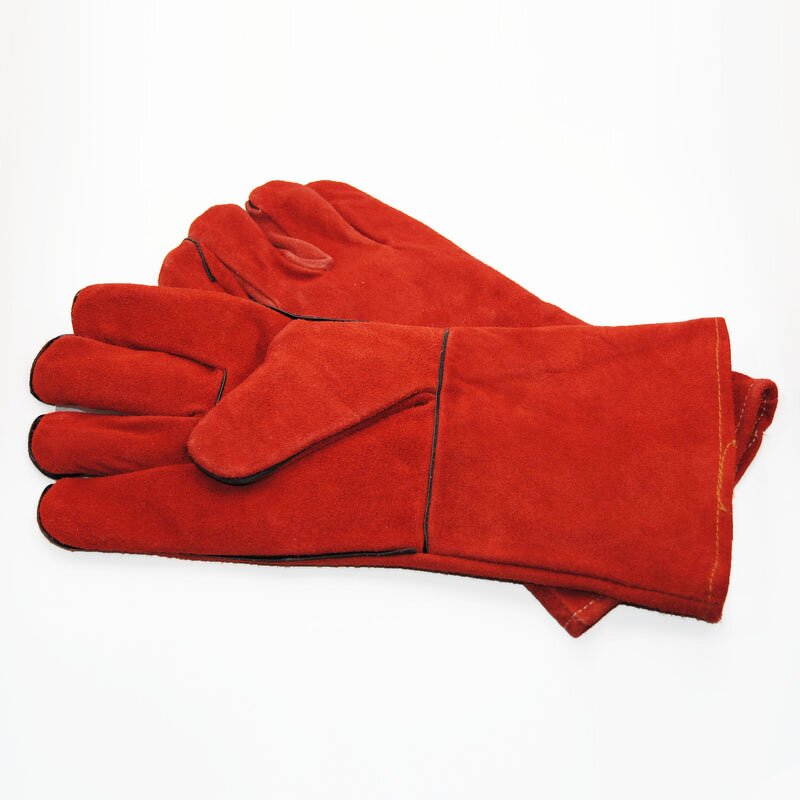 Industrial Gloves Factory - OEM 14 Cut Heat Resistant Cow Split