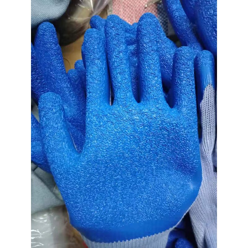 Safety Gloves Manufacturer - OEM 10G Red Cotton Latex Coated