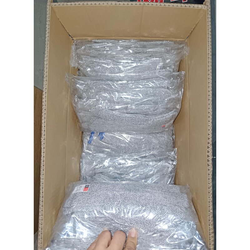 Protective Gloves Factory - OEM High Quality 13G HPPE Anti-Cut Level 5