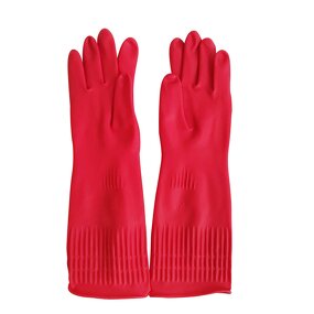 Kitchen Gloves Factory - OEM Wholesale Elbow Length Natural Rubber