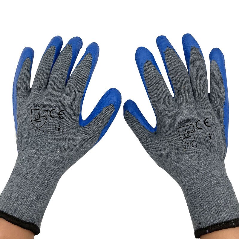 Latex Work Gloves Factory - OEM Custom Heavy-Duty 300 Lined