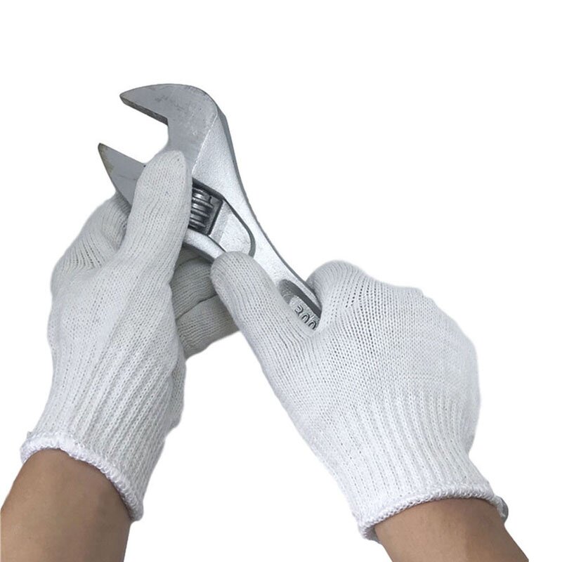 Cotton Work Gloves Manufacturer - OEM Custom 10 Gauge Thin Knit Wrist