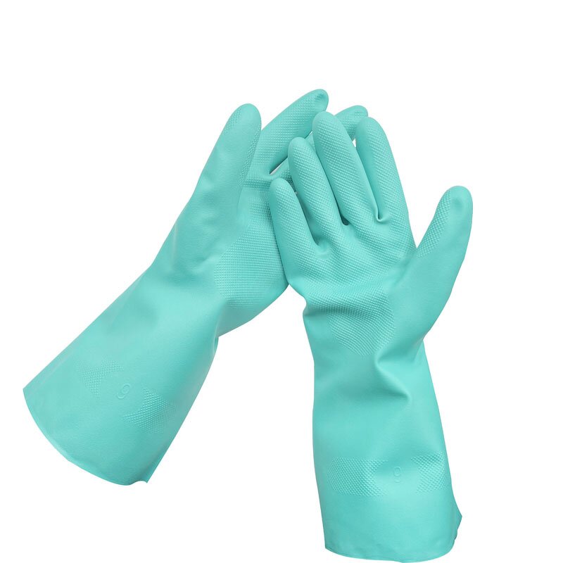 Rubber Gloves Factory - OEM Individually Packed Orange Latex Rubber