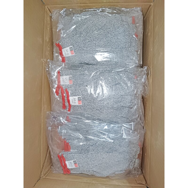 Cutting Gloves Manufacturer - OEM HPPE Glass Fiber Knitted Level 5