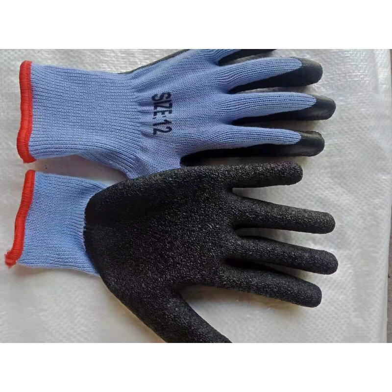 Garden Gloves Manufacturer - OEM 21S Heavy Duty 10G Red Gold Cotton