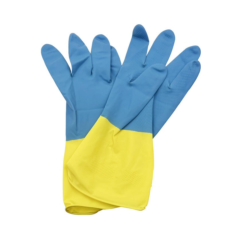 Natural Latex Gloves Manufacturer - OEM Durable Yellow Elbow Length