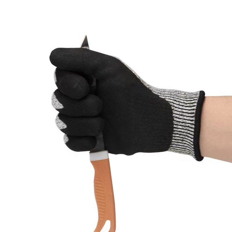 Work Gloves Factory - OEM Custom 4542 A4 Level 5 PU Protective